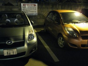 2 色の Vitz