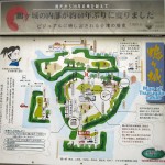 鶴ヶ城の地図。本文のテキストを読む参考になるでしょうか。