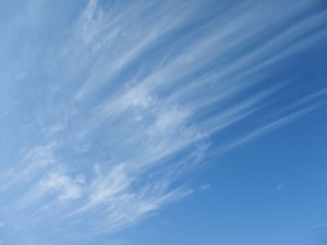 秋空。秋ですね。