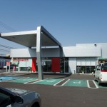 いつも父がお世話になっている、茨城日産・土浦店。