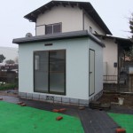 そしてあっという間に建ちました。