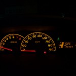 我が家のヴィッツが 33333 km になりました。